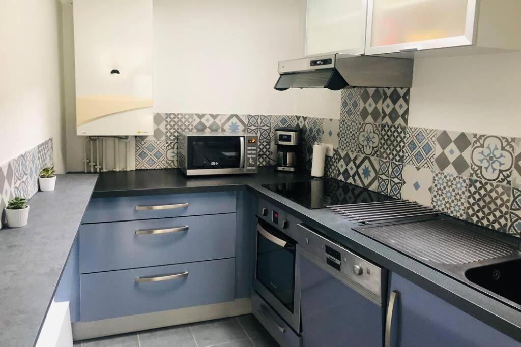 Superbe Appart 2 Lits Style Contemporain Nancy Ngoại thất bức ảnh