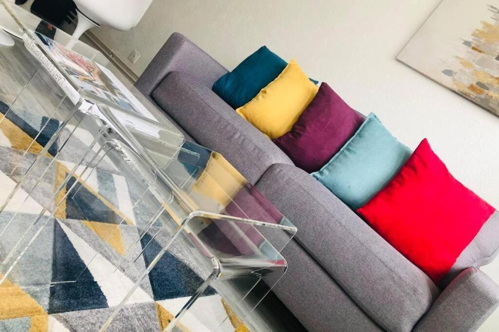 Superbe Appart 2 Lits Style Contemporain Nancy Ngoại thất bức ảnh